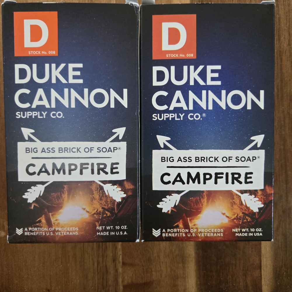 Duke Cannon Campfire Soap - Black